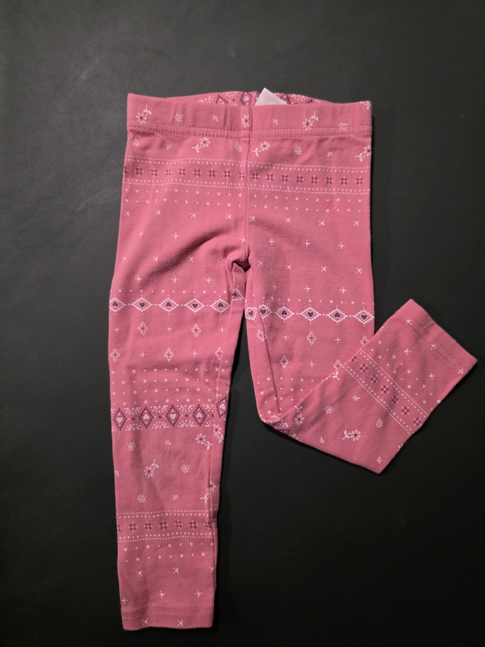 OshKosh B'gosh Pink Patterned Girls' Leggings